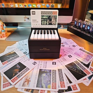 周杰伦钢琴台历收藏纪念五月天2024日历桌面摆件音乐周边生日礼物