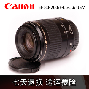 canon佳能EF80-200f4.5-5.6中长焦100-300自动全画幅单反二手镜头
