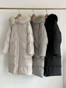 Jcoco 韩国东大门设计师女装代购 23冬季长款羽绒服 女 正品包邮