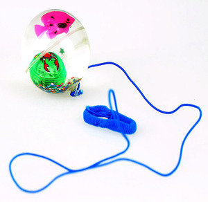 儿童玩具闪光带绳水晶球发光弹力球批热卖地摊货源厂家创意物小孩
