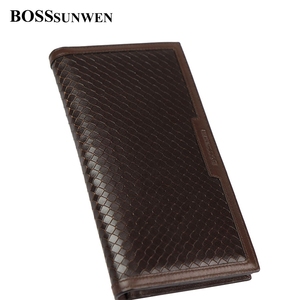 BOSSsunwen博斯绅威钱包 包邮男士羊皮长款钱包钱夹S5289-25630B1