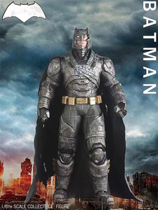 现货DC蝙蝠侠大战超人正义黎明重甲蝙蝠侠布鲁斯韦恩1/6模型手办