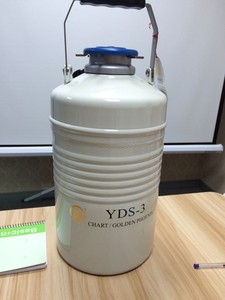 成都金凤液氮罐YDS-1030冒烟液氮冰淇淋牛冻精罐大口径大容量细胞