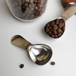 304食品级加厚不锈钢咖啡豆量勺克数勺称量咖啡米粉小勺子