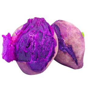 新鲜紫薯新鲜红薯紫心地瓜5斤大小果食用农产品直供现发番薯整箱
