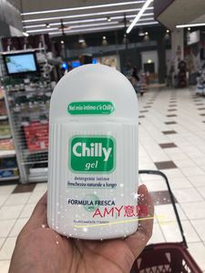 意大利超市版代购chilly男女性女士私处护理洗液清洁液200ml 抗菌