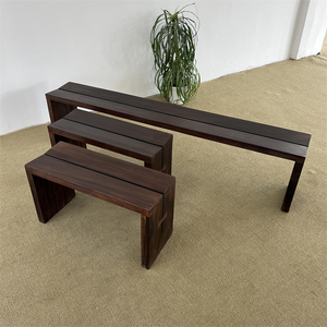 南北美黑胡桃木实木简约长条凳长凳子条凳长板凳床尾凳餐桌凳茶凳