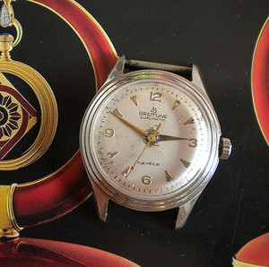 世界名表百年灵全自动古董手表之3
