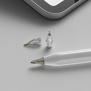 「韩国代购」Apple pencil X elago  防磨损透明替换金属笔头笔尖