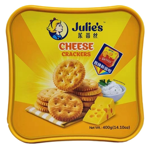 马来西亚进口茱蒂丝芝士咸味饼干特脆乳酪网红小圆饼零食盒装