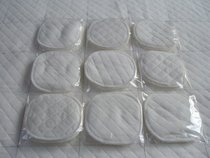 纯棉生态棉防溢乳垫 可洗可重复使用三层 超实惠 一包2片价格