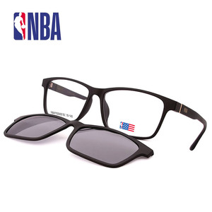 NBA1152 男女套镜近视太阳镜偏光墨镜套装磁吸双层眼镜翻盖夹片弓