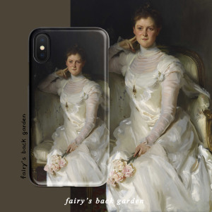 油画原创少女Lolita手机壳法式美术生适用于苹果安卓流行型号均可