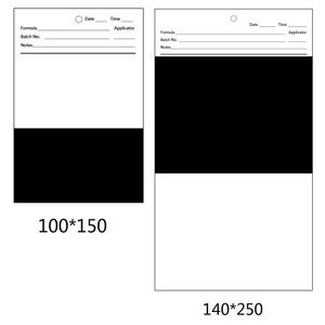 遮盖力黑白测试卡纸油漆墨涂料打样测试半黑半白卡纸玻璃涂布平台