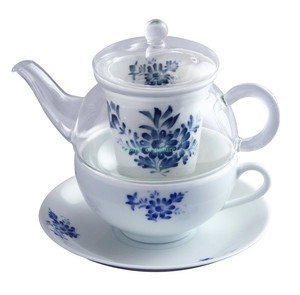 现货日本进口瓷器茶壶咖啡杯瓷碟瓷杯玻璃泡茶茶壶套装掌柜推荐