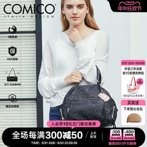 COMICO/高美高新款单肩女包包原创设计时尚高级感字母斜挎手提包