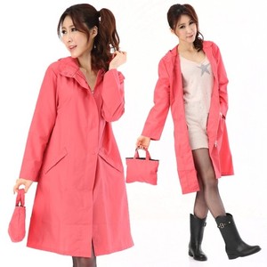 新款日本女式风衣雨衣雨披薄款时尚韩版欧美雨衣R-1001