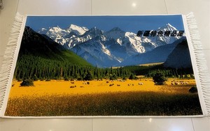 新疆民族特色风景挂毯餐厅客厅卧室壁毯壁挂壁画墙壁装饰挂画挂布