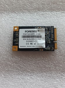 全新 江波龙 FORESEE MSATA 256G 512G SSD 固态硬盘 工业级 收银