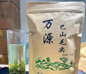 巴山茶叶500g袋装2023年新茶万源毛尖茶叶高山云雾茶厂家直销