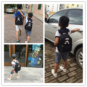 韩版儿童书包幼儿园6岁男童双肩包小男孩包包时尚防水旅游背包潮