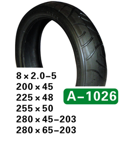 HOTA 电动滑板车轮胎/200x45/8x2.0-5/10x2.125/8x1.95minigo轮胎