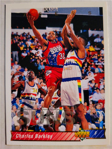 NBA 球星卡 绝版 UD 费城 时期 92-93 老卡 查尔斯 巴克利