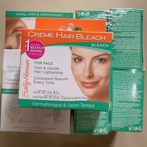 现货 Sally Hansen Creme Hair Bleach 漂胡剂脸部脱毛染去汗唇毛