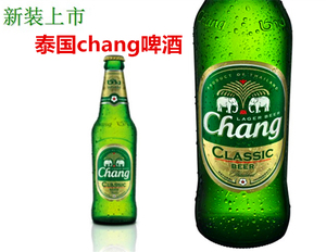 泰国原装进口泰象啤酒Chang beer 双象啤酒象牌啤酒24瓶包邮