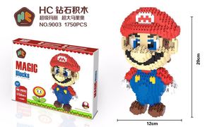 HC MAGIC钻石积木成人减压儿童益智类玩具卡通超级玛丽 Mario