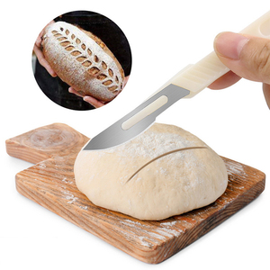 欧式面包割刀法棍割包刀碳钢整形刀糕点蛋糕法棒割纹刀烘焙工具