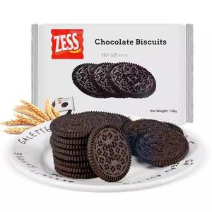 马来西亚zess饼干杰思牌巧克力饼干无夹心非奥利奥饼干杰斯零食