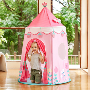 Hape恐龙花园主题帐篷儿童宝宝男孩女孩室内家用游戏屋公主房城堡