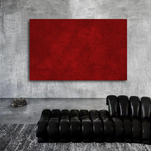 原创大尺寸现代时尚高级质感红色抽象画装饰画民宿客厅样板房挂画