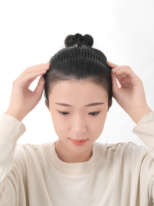 日本FaSoLa隐形碎发夹固定头发后脑勺理发夹整理刘海神器发卡发箍