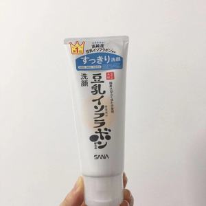 日本SANA莎娜豆乳美肌温和洗面奶卸妆洁面乳150g保湿控油