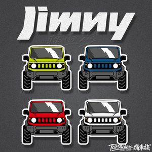 jimny吉姆尼车贴拉花 后窗专用个性创意装饰改装车身反光汽车贴纸