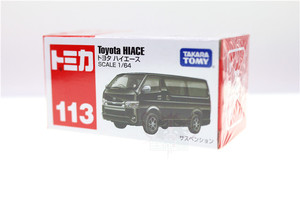 Tomy多美卡 日本合金车模 113号 TOYOTA丰田 HIACE 海狮面包车