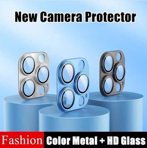 Full Cover Camera Lens Protector on适用于iPhone 14 Pro Max 13 12 Mini 11 Pro Max Camera Protector 15