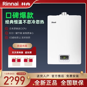 Rinnai/林内热水器13/16升D03/H04/C05/C100W 恒温强排13/16GT11