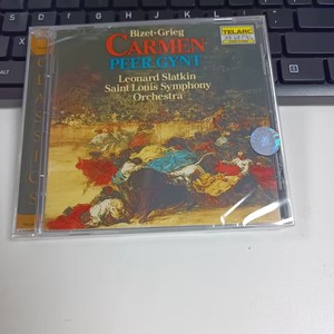 现货Telarc CD80048 比才 卡门组曲&格里格 皮尔金特组曲 CD 正版