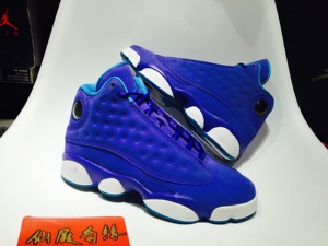 Air Jordan 13 CP3 乔AJ13紫百合紫罗兰黄蜂PE保罗 824246-405