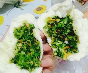 上海老字号白玉兰食品素菜大/小包子/鲜笋草头/香菇菜包