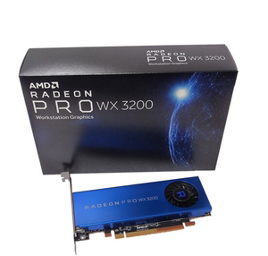 AMD Radeon Pro WX3200显卡 4GB 3D渲染建模独立专业显卡 盒装