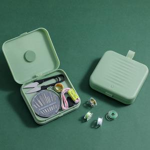 磁吸针线盒小家用高档简易便携手缝套装宿舍学生多功能缝纫针线包