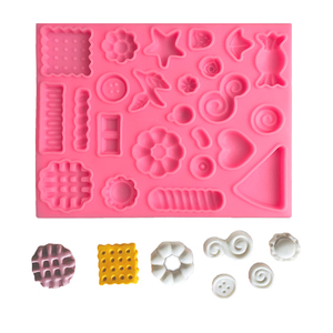 超轻粘土模具工具套装仿真食玩蛋糕黏土儿童diy手工硅胶模具彩泥