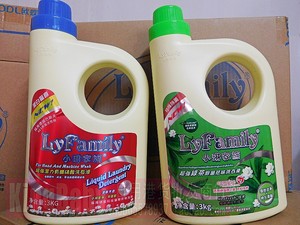 琴叶小琳家族洗衣液3000ml超强洁力绿茶除菌祛味洁净持久留香