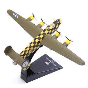 库存全新 特价包邮处理1:144解放者轰炸机B24D模型摆件