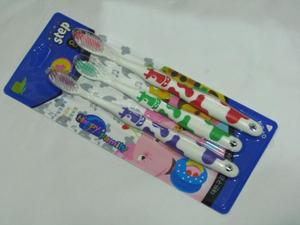 618-3K外贸日用品韩国纳米创意套装 家庭清洁手动牙刷新款