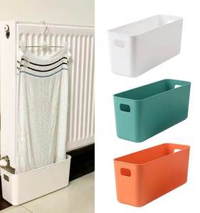 暖气片加湿盒收纳盒置物篮地暖物理加湿神器挂毛巾架蒸发水盒水槽